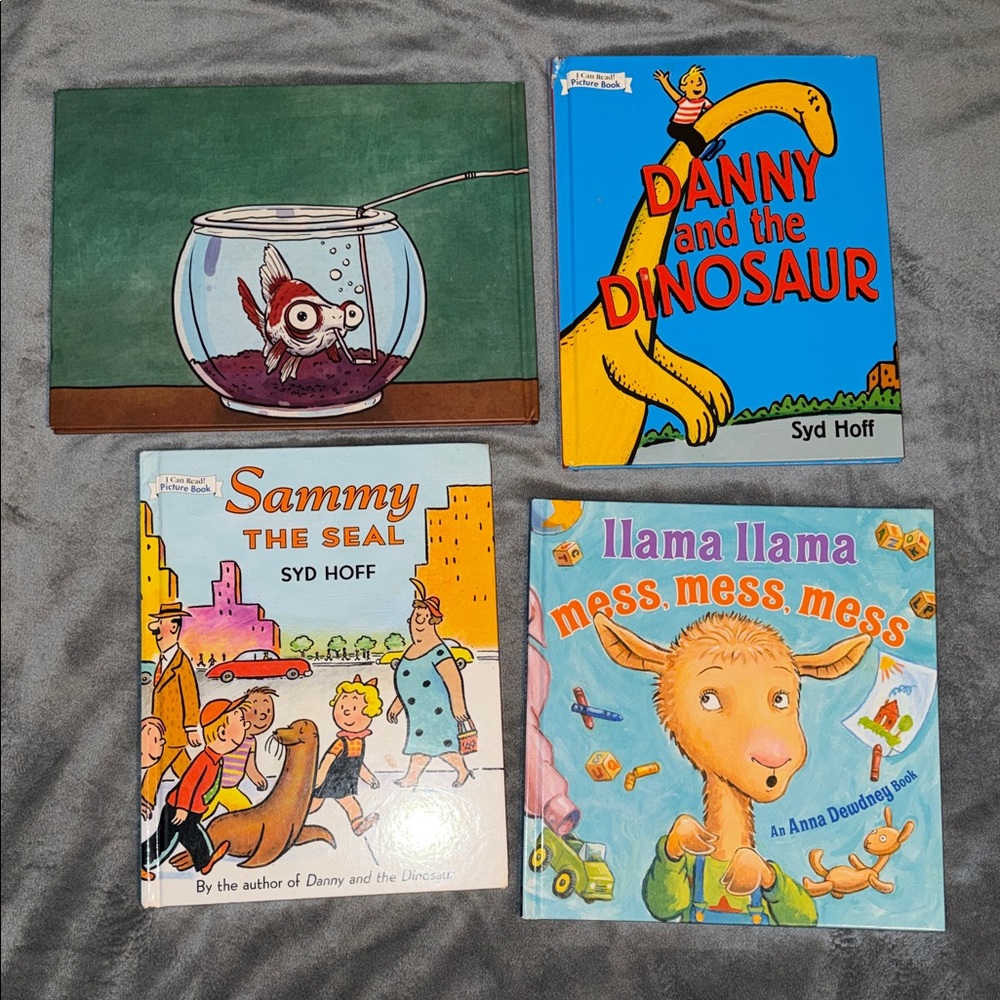 Syd Hoff & Anna Dewdney & Ryan T Higgins Authors Hard Cover Reading Books Kids